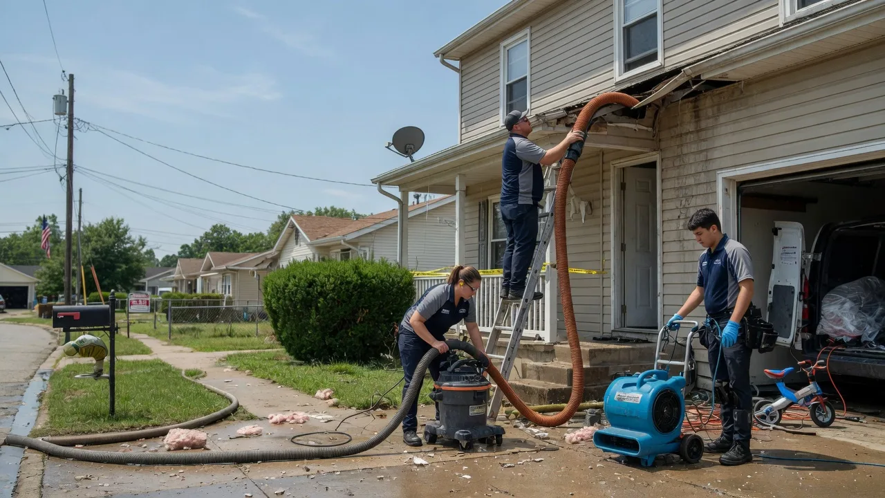 Water Damage Restoration in Mineral, IL near me